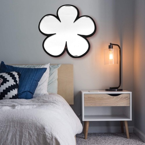 Daisy shaped wall mirror with - daisy,